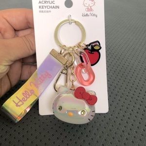 Sanrio Hello Kitty acrylic keychain bag charm